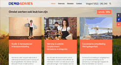 Desktop Screenshot of demo-advies.nl